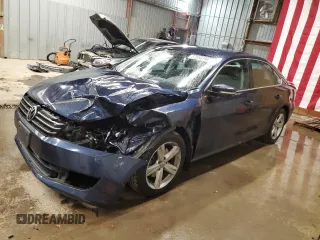 2013 Volkswagen Passat SE with VIN 1VWBP7A33DC109804, listed as a Copart auction lot 77550394 with 115,968 mi miles and Salvage title. Bid and sale history available at DreamBid. Image 1.