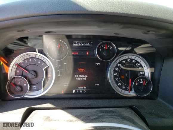2019 Ram 1500 Classic SLT with VIN 1C6RR7TT9KS654778, listed as a Copart auction lot 47842755 with 68,669 mi miles and Salvage Title. Bid and sale history available at carsss.com. Image 9.