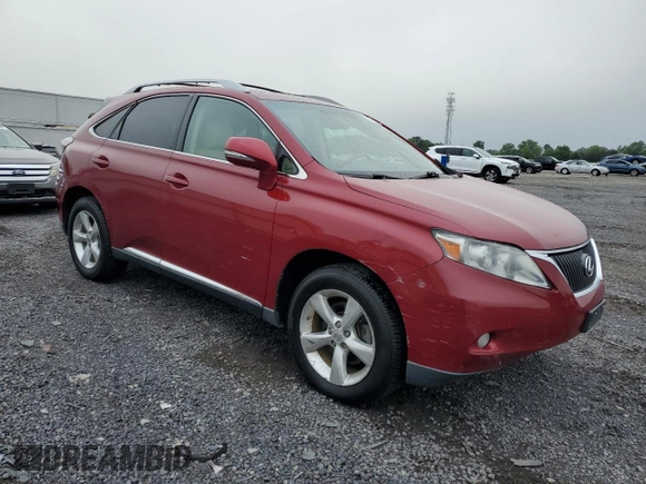 2011 Lexus RX 350 with VIN 2T2BK1BA5BC087767, listed as a Copart auction lot 55769775 with 224,568 mi miles and Clean Title. Bid and sale history available at DreamBid. Image 4.