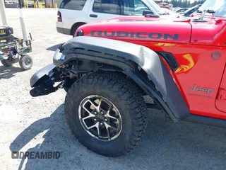 2025 Jeep Wrangler Rubicon with VIN 1C4PJXFN4SW573748, listed as a IAAI auction lot 42660183 with 763 mi miles and . Bid and sale history available at DreamBid. Image 17.