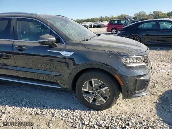 2023 Kia Sorento Hybrid EX with VIN KNDRH4LG9P5197988, listed as a Copart auction lot 76097504 with 26,705 mi miles and Salvage Title. Bid and sale history available at carsss.com. Image 12.