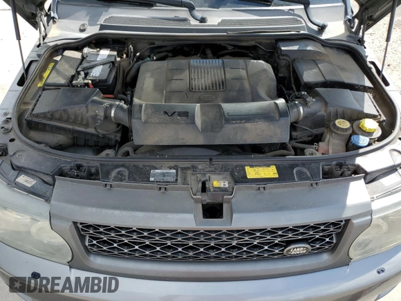 2010 Land Rover Range Rover Sport HSE Lux z VIN SALSK2D47AA227069, wystawiony jako Copart lot #62786285 z przebiegiem 179 674 mil mil oraz Szkoda całkowita • Salvage title. Historia ofert i sprzedaży dostępna na DreamBid. Obrazek 12.