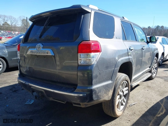 2012 Toyota 4Runner SR5 with VIN JTEBU5JR7C5083050, listed as a IAAI auction lot 41639042 with 204,285 mi miles. Bid and sale history available at carsss.com. Image 4.