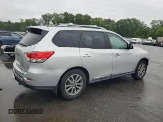 2015 Nissan Pathfinder SL with VIN 5N1AR2MM5FC617397, listed as a Copart auction lot 58304445 with 103,161 mi miles and Salvage title. Bid and sale history available at DreamBid. Image 3.