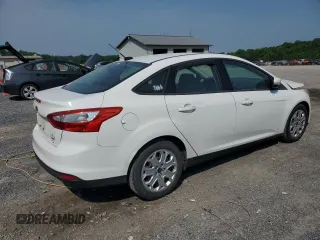 2012 Ford Focus SE with VIN 1FAHP3F21CL445400, listed as a Copart auction lot 58512535 with 142,515 mi miles and Salvage title. Bid and sale history available at DreamBid. Image 3.