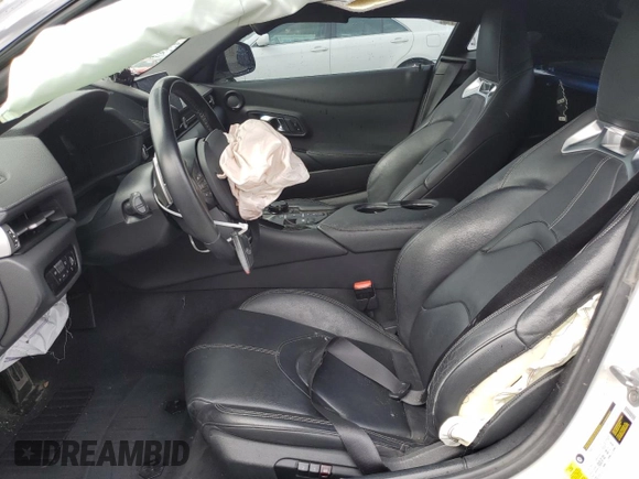 2020 Toyota Supra 3.0 with VIN WZ1DB4C06LW032176, listed as a Copart auction lot 49458085 with Not provided miles and Salvage title. Bid and sale history available at DreamBid. Image 7.