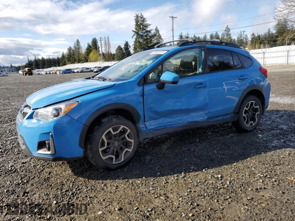 2017 Subaru Crosstrek Premium with VIN JF2GPABC1HG241240, listed as a Copart auction lot 52097975 with 57,355 mi miles and Salvage Title. Bid and sale history available at carsss.com. Image 1.