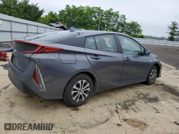2022 Toyota Prius LE with VIN JTDKAMFP7N3226916, listed as a Copart auction lot 59360745 with 117,630 mi miles and Salvage title. Bid and sale history available at DreamBid. Image 3.