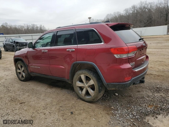 2015 Jeep Grand Cherokee Limited with VIN 1C4RJFBM1FC112689, listed as a Copart auction lot 48201275 with 180,568 mi miles and Clean Title. Bid and sale history available at carsss.com. Image 2.