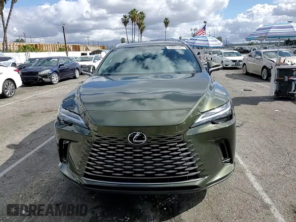 2024 Lexus RX 350 z VIN 2T2BAMCA7RC070952, wystawiony jako Copart lot #43668345 z przebiegiem 11 200 mil mil oraz Szkoda całkowita • Salvage title. Historia ofert i sprzedaży dostępna na DreamBid. Obrazek 12.
