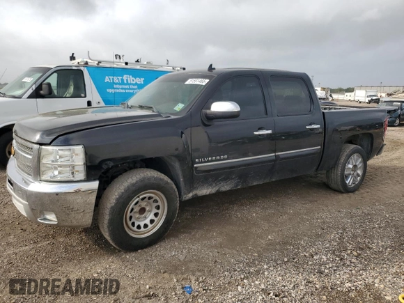 2013 Chevrolet Silverado 1500 LT with VIN 3GCPCSE00DG372708, listed as a Copart auction lot 51591465 with 210,934 mi miles and Salvage Title. Bid and sale history available at DreamBid. Image 1.