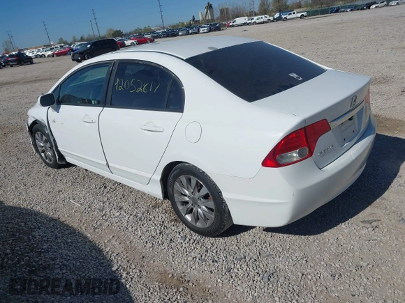 2011 Honda Civic EX-L with VIN 19XFA1F96BE029273, listed as a IAAI auction lot 42052817 with 161,486 mi miles and . Bid and sale history available at DreamBid. Image 3.