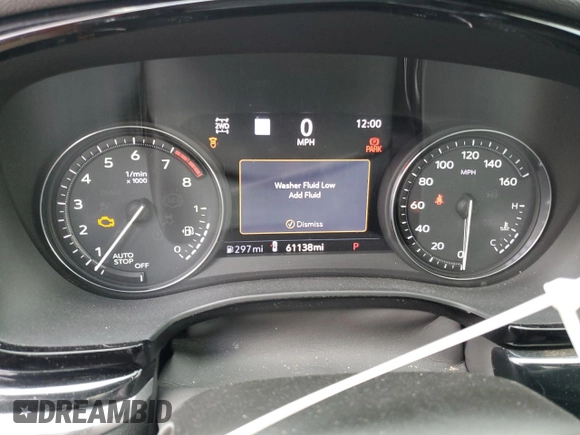 2020 Cadillac XT6 AWD Premium Luxury with VIN 1GYKPDRS0LZ134789, listed as a Copart auction lot 60782245 with 61,138 mi miles and Salvage title. Bid and sale history available at DreamBid. Image 9.