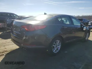 2011 Kia Optima LX with VIN KNAGM4A77B5074427, listed as a Copart auction lot 88841345 with Not Provided miles and Salvage Title. Bid and sale history available at carsss.com. Image 3.