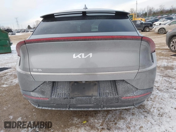 2022 Kia EV6 Wind with VIN KNDC3DLC0N5076216, listed as a IAAI auction lot 41420920 with 21,895 mi miles. Bid and sale history available at carsss.com. Image 16.