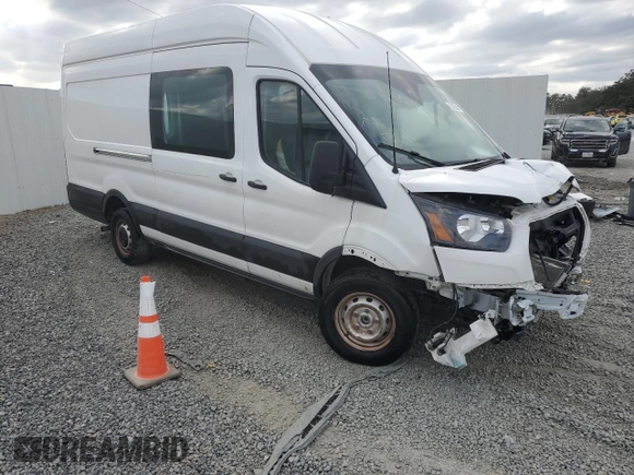 2023 Ford Transit Cargo with VIN 1FTBR3X8XPKA82717, listed as a Copart auction lot 88084785 with 20,648 mi miles and Clean title. Bid and sale history available at DreamBid. Image 4.