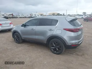2022 Kia Sportage LX with VIN KNDPM3AC8N7015423, listed as a IAAI auction lot 41881146 with 41,136 mi miles. Bid and sale history available at carsss.com. Image 3.