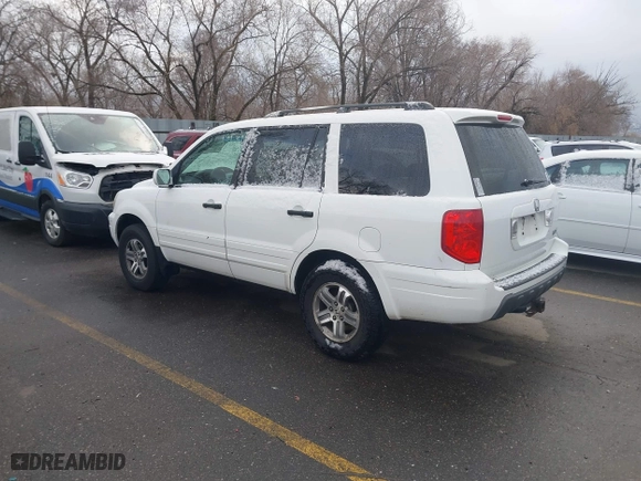 2003 Honda Pilot EX with VIN 2HKYF18623H518649, listed as a IAAI auction lot 41793187 with 230,361 mi miles. Bid and sale history available at carsss.com. Image 3.