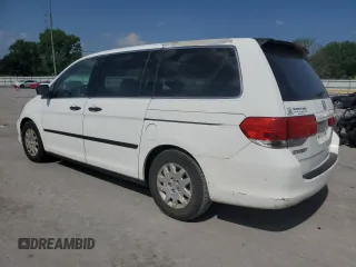 2009 Honda Odyssey LX with VIN 5FNRL38259B040742, listed as a Copart auction lot 59397975 with 161,562 mi miles and Clean title. Bid and sale history available at DreamBid. Image 2.