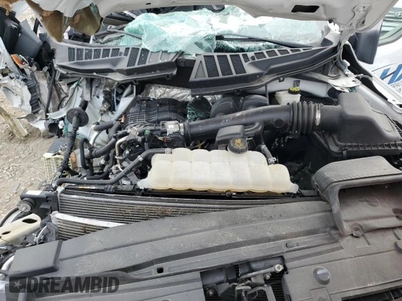 2022 Ford F-150 XL z VIN 1FTEX1CB7NKD00621, wystawiony jako Copart lot #72006184 z przebiegiem Nie podano mil oraz Szkoda całkowita • Salvage title. Historia ofert i sprzedaży dostępna na DreamBid. Obrazek 13.
