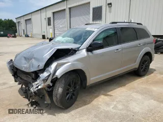 2019 Dodge Journey SE z VIN 3C4PDCBB8KT837507, wystawiony jako Copart lot #57598475 z przebiegiem 154 026 mil mil oraz Szkoda całkowita • Salvage title. Historia ofert i sprzedaży dostępna na DreamBid. Obrazek 1.