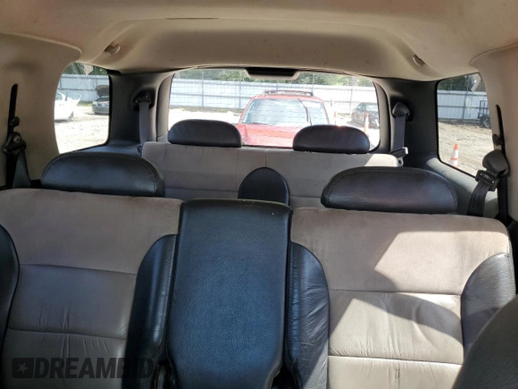 2001 Dodge Durango with VIN 1B4HS28Z91F580906, listed as a Copart auction lot 62870635 with 192,231 mi miles and Salvage title. Bid and sale history available at DreamBid. Image 10.