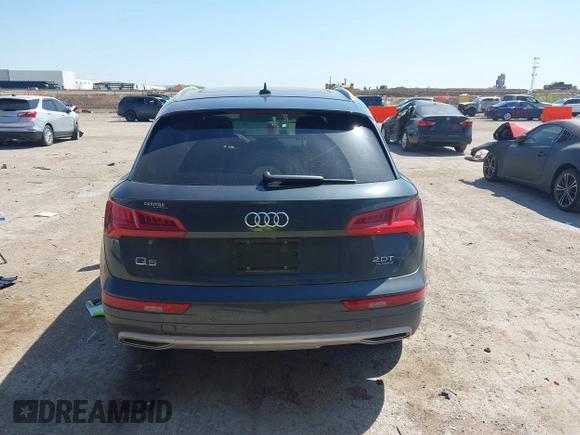 2018 Audi Q5 Premium Plus z VIN WA1BNAFY8J2105219, wystawiony jako IAAI lot #41991915 z przebiegiem 80 732 mil mil oraz . Historia ofert i sprzedaży dostępna na DreamBid. Obrazek 16.