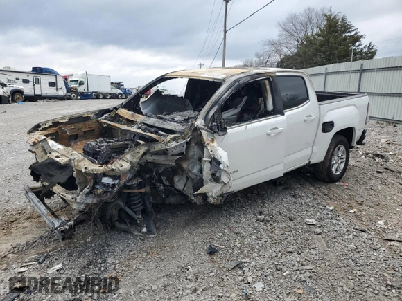 2019 GMC Canyon 2WD SLE with VIN 1GTG5CEAXK1274175, listed as a Copart auction lot 44034995 with 0 mi miles and Salvage Title. Bid and sale history available at carsss.com. Image 1.