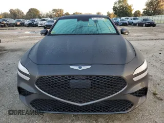 2023 Genesis G70 3.3T with VIN KMTG54TE9PU119801, listed as a Copart auction lot 71101794 with 17,677 mi miles and Non Repairable. Bid and sale history available at carsss.com. Image 5.