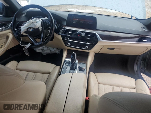 2017 BMW 5 Series 530i xDrive with VIN WBAJA7C37HWA70958, listed as a Copart auction lot 50803895 with 81,974 mi miles and Salvage Title. Bid and sale history available at carsss.com. Image 8.
