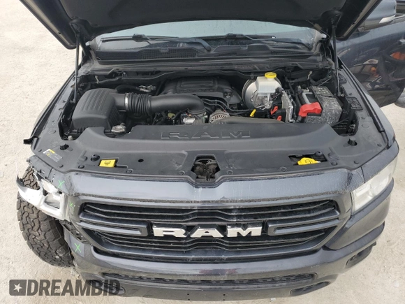 2019 Ram 1500 Big Horn/Lone Star with VIN 1C6SRFFT2KN782429, listed as a Copart auction lot 48110275 with 56,978 mi miles and Salvage Title. Bid and sale history available at carsss.com. Image 11.