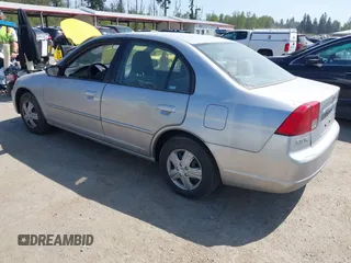 2003 Honda Civic LX with VIN JHMES16523S001747, listed as a IAAI auction lot 42126533 with 145,881 mi miles. Bid and sale history available at carsss.com. Image 3.