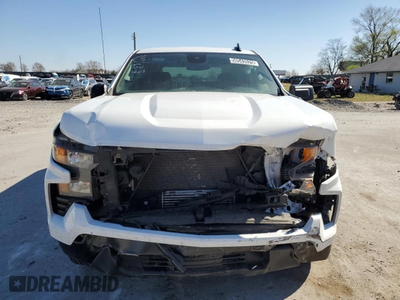 2023 Chevrolet Silverado 1500 Work Truck with VIN 3GCNAAEK6PG361693, listed as a Copart auction lot 50543525 with 152,226 mi miles and Clean Title. Bid and sale history available at carsss.com. Image 5.