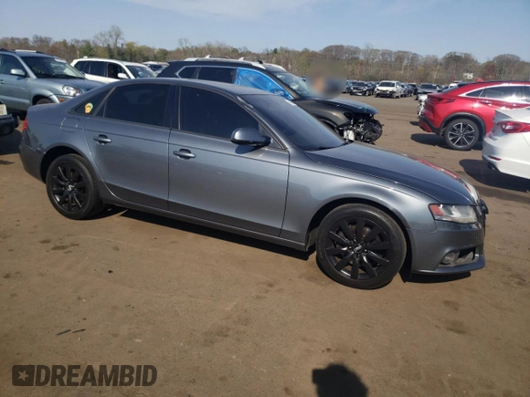 2012 Audi A4 2.0T Premium with VIN WAUBFAFL5CA116594, listed as a Copart auction lot 54142585 with 173,532 mi miles and Salvage Title. Bid and sale history available at carsss.com. Image 4.