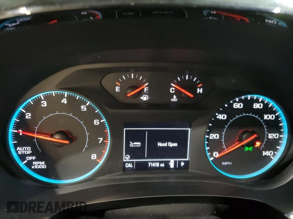 2020 Chevrolet Traverse LS with VIN 1GNEVFKW4LJ267174, listed as a Copart auction lot 53583505 with 71,416 mi miles and Salvage title. Bid and sale history available at DreamBid. Image 9.