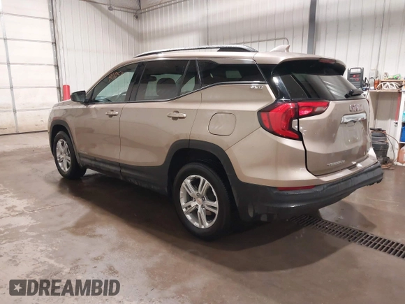 2018 GMC Terrain SLE z VIN 3GKALTEV8JL386984, wystawiony jako IAAI lot #41815320 z przebiegiem 67 230 mil mil oraz . Historia ofert i sprzedaży dostępna na DreamBid. Obrazek 3.
