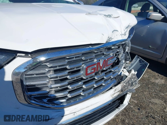 2020 GMC Terrain Denali with VIN 3GKALSEX4LL192743, listed as a IAAI auction lot 41223599 with 24,573 mi miles and . Bid and sale history available at DreamBid. Image 19.