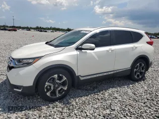 2018 Honda CR-V Touring with VIN 5J6RW1H96JL009519, listed as a Copart auction lot 64230075 with Not provided miles and Salvage title. Bid and sale history available at DreamBid. Image 1.