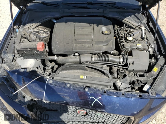 2018 Jaguar XE 25t Premium with VIN SAJAD4FXXJCP23120, listed as a Copart auction lot 47430615 with 64,335 mi miles and Salvage Title. Bid and sale history available at carsss.com. Image 11.