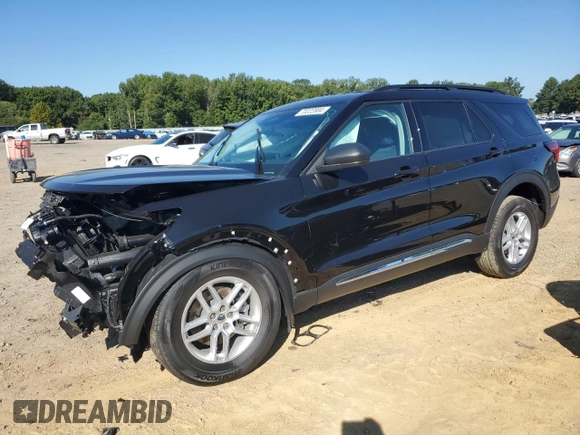 2025 Ford Explorer Active with VIN 1FMUK8DH2SGA23313, listed as a Copart auction lot 73222004 with 646 mi miles and Salvage Title. Bid and sale history available at carsss.com. Image 1.