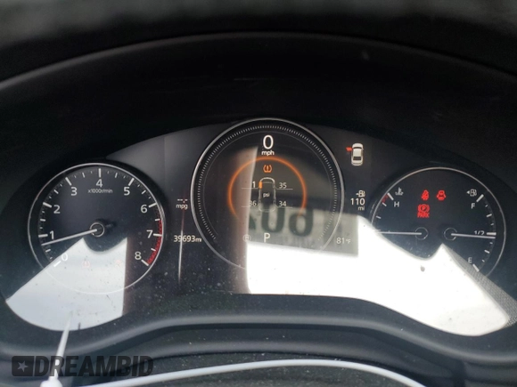 2020 Mazda 3 Premium with VIN 3MZBPBEM3LM124712, listed as a Copart auction lot 60290155 with 39,693 mi miles and Salvage title. Bid and sale history available at DreamBid. Image 9.