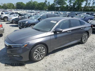 2018 Honda Accord Touring z VIN 1HGCV3F97JA003691, wystawiony jako Copart lot #53459585 z przebiegiem 106 676 mil mil oraz Szkoda całkowita • Salvage title. Historia ofert i sprzedaży dostępna na DreamBid. Obrazek 1.