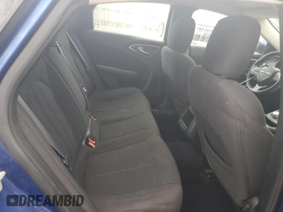2015 Chrysler 200 Limited with VIN 1C3CCCAB9FN583805, listed as a Copart auction lot 57056495 with 132,445 mi miles and Salvage title. Bid and sale history available at DreamBid. Image 10.