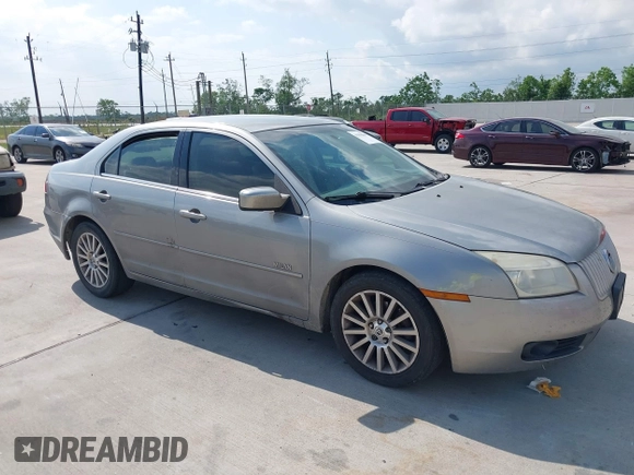 2008 Mercury Milan Premier with VIN 3MEHM08Z08R622764, listed as a IAAI auction lot 41998869 with 168,487 mi miles and . Bid and sale history available at DreamBid. Image 1.