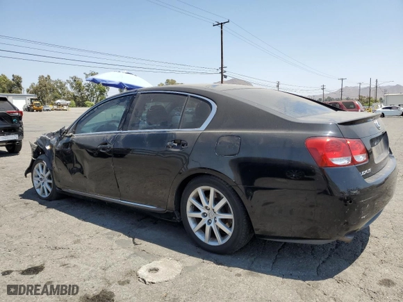 2006 Lexus GS 300 with VIN JTHBH96S165039284, listed as a Copart auction lot 65110544 with 154,623 mi miles and Salvage Title. Bid and sale history available at carsss.com. Image 2.