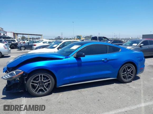 2021 Ford Mustang EcoBoost with VIN 1FA6P8TH0M5119073, listed as a IAAI auction lot 42225499 with 52,165 mi miles and . Bid and sale history available at DreamBid. Image 14.