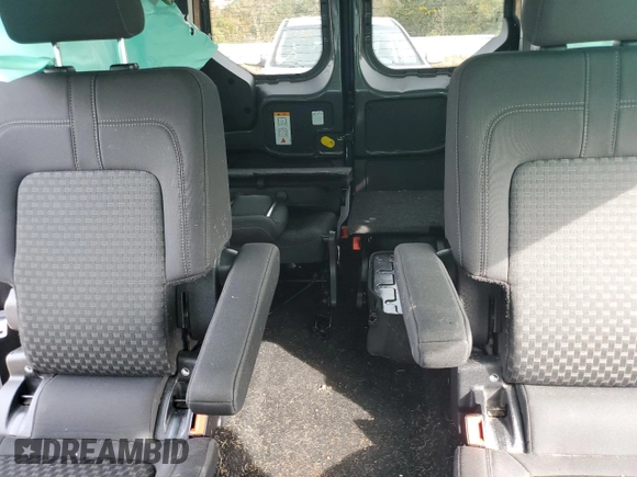 2020 Ford Transit Connect XLT with VIN NM0GS9F27L1454084, listed as a Copart auction lot 42325595 with 62,457 mi miles and Non repairable. Bid and sale history available at DreamBid. Image 10.
