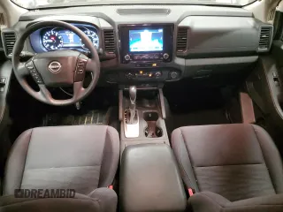 2024 Nissan Frontier S with VIN 1N6ED1CL5RN607496, listed as a Copart auction lot 50580225 with 7,204 mi miles and Salvage Title. Bid and sale history available at DreamBid. Image 8.