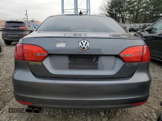 2011 Volkswagen Jetta Sedan SE PZEV with VIN 3VWDZ7AJ2BM350492, listed as a Copart auction lot 80047204 with 109,171 mi miles and Salvage Title. Bid and sale history available at carsss.com. Image 6.