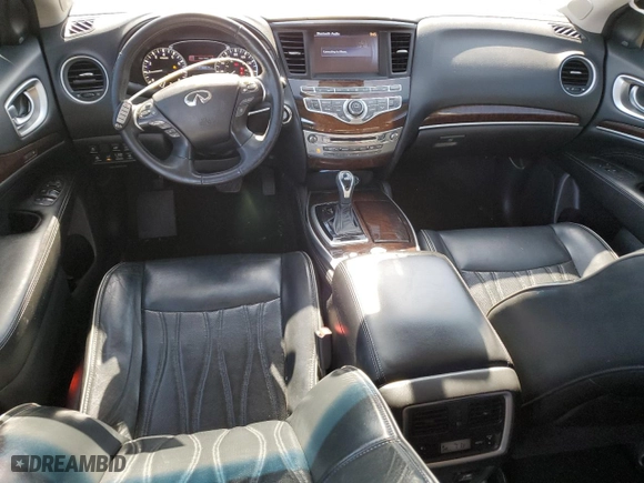 2016 Infiniti QX60 with VIN 5N1AL0MM0GC513570, listed as a Copart auction lot 48865415 with 108,424 mi miles and Salvage Title. Bid and sale history available at carsss.com. Image 8.